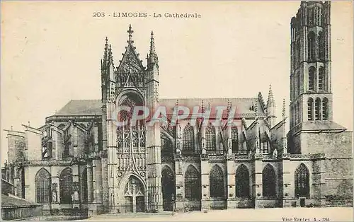 Cartes postales Limoges la Cathedrale