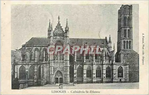 Cartes postales Limoges Cathedrale St Etienne
