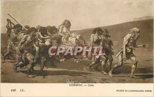 Cartes postales Cormon Cain Musee du Luxembourg Paris