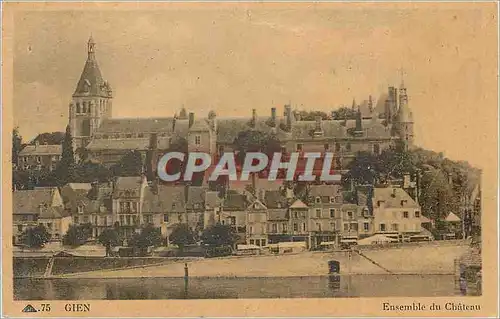 Cartes postales Gien Ensemble du Chateau