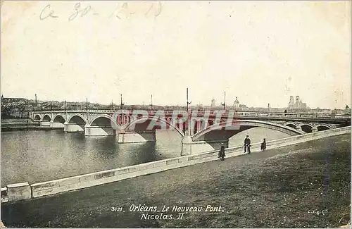 Ansichtskarte AK Orleans le Nouveau Pont Nicolas II