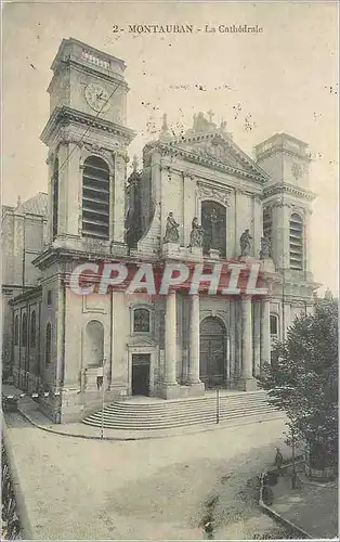 Cartes postales Montauban la Cathedrale