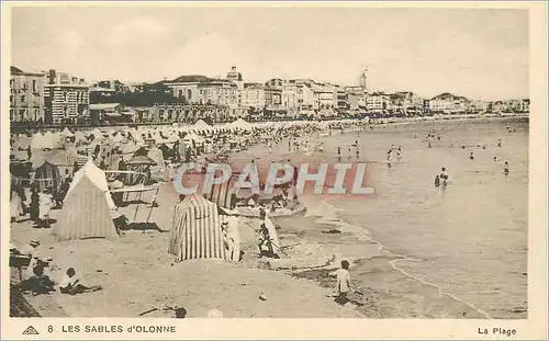 Cartes postales Les Sables d'Olonne La Plage