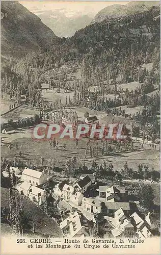 Ansichtskarte AK Gedre Route de Gavarnie la Vallee et les Montagnes du Cirque de Gavarnie