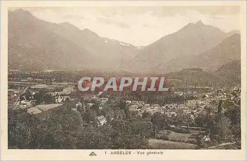 Cartes postales Argeles Vue Generale