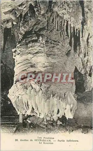 Cartes postales Les Pyrenees Grottes de Betharram Partie Inferieure La Bourdon