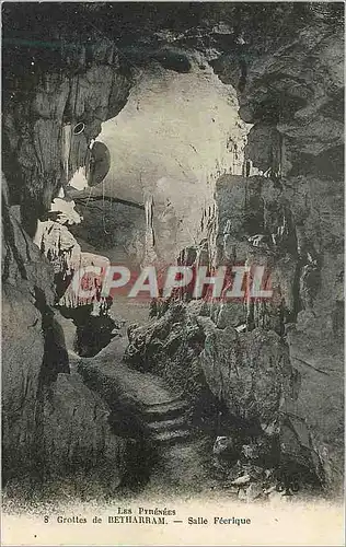Cartes postales Les Pyrenees Grottes de Betharram Salle Feerique
