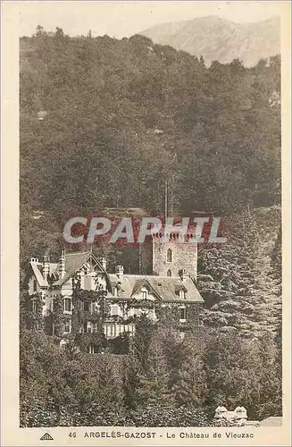 Cartes postales Argeles Gazost Le Chateau de Vieuzac