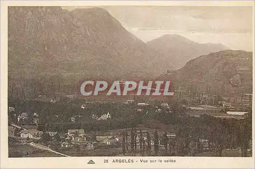 Cartes postales Argeles Vue Sur la Vallee