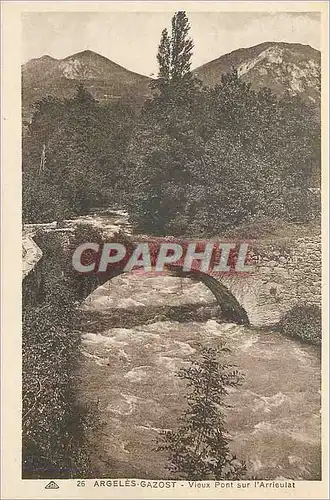 Cartes postales Argeles Gazost Vieux Pont sur L'Arrieulat