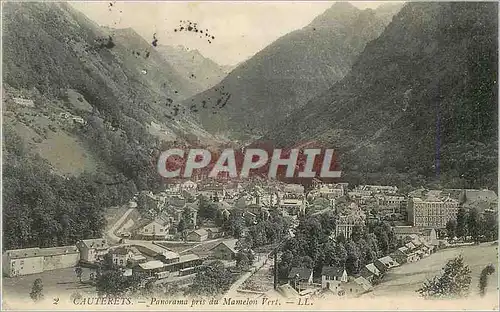 Ansichtskarte AK Cauterets Panorama pris du Mamelon Vert