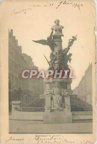 Cartes postales Monument de Testelin Lille