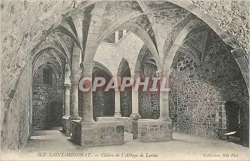 Cartes postales Ile Saint Honorat Cloitre de l'Abbaye de Lerins