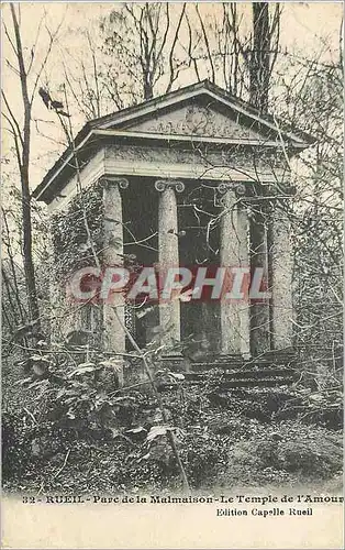 Cartes postales Rueil Parc de  la Malmaison Le Temple de l'Amour