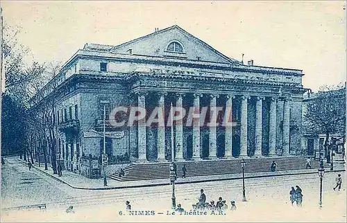 Cartes postales Nimes Le Theatre A R