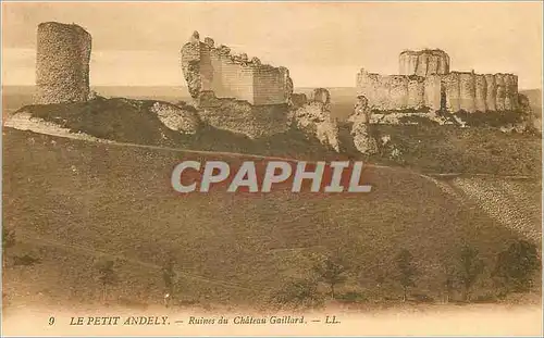 Ansichtskarte AK Le Petit Andely Ruines du Chateau Gaillard