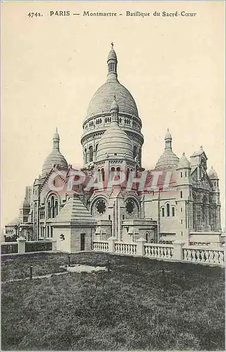 Cartes postales Paris Montmartre Basilique du Sacre Coeur