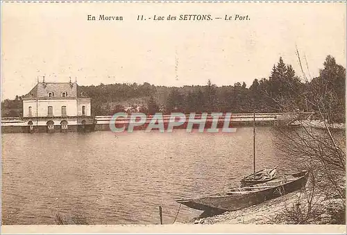 Cartes postales En Morvan Lac des Settons le Port