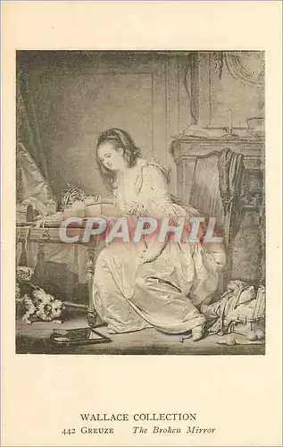 Ansichtskarte AK Wallace Collection Greuze the Broken Mirror