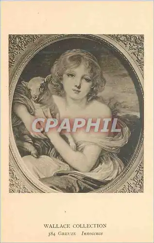 Cartes postales Wallace Collection Greuze Innoncence
