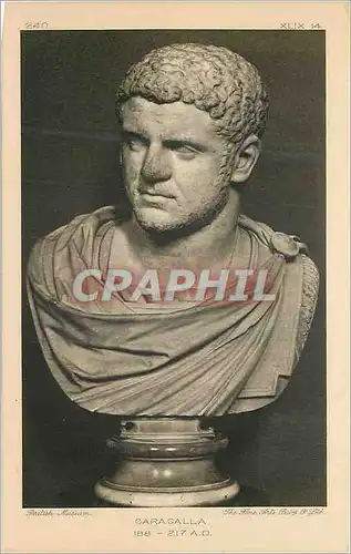 Cartes postales Caragalla British Museum