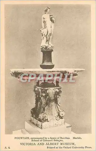 Cartes postales Fountain Victoria and Albert Museum