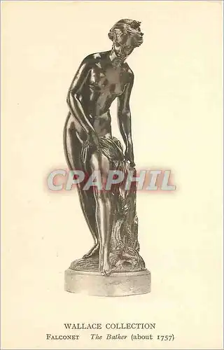 Cartes postales Wallace Collection Falconet the Bather(About 1757)