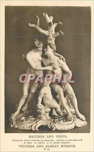 Cartes postales Bacchus and Venus Victoria and Albert Museum