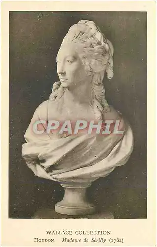 Cartes postales Wallace Collection Houdon Madame de Serilly (1782)