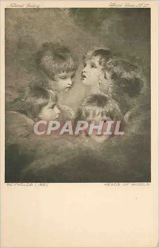 Cartes postales Reynolds Heads of Angels