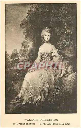 Ansichtskarte AK Wallace Collection Gainsborough Mrs Robinson (Perdita)