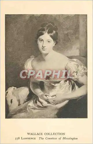 Cartes postales Wallace Collection Lawrence the Countess of Blessington