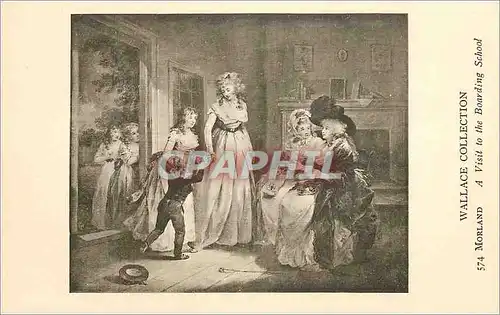 Cartes postales Wallace Collection Morland a Visit to the Boarding