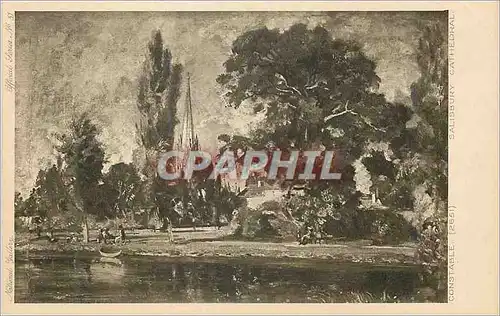 Ansichtskarte AK Constable Salisbury Cathedral