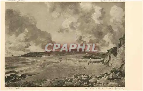 Cartes postales Constable Weymouth Bay