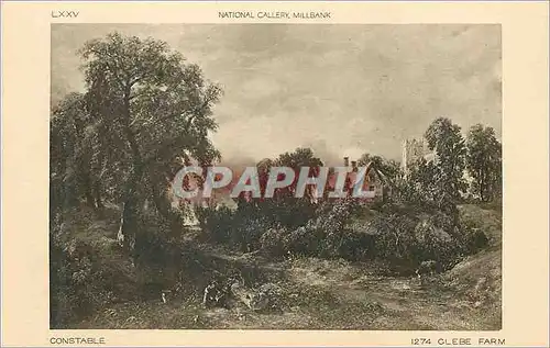 Cartes postales National Gallery Millbank Constable Clebe Farm