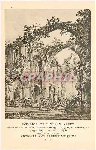 Cartes postales Interior of Tintern Abbey Victoria and Albert Museum