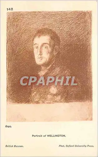 Cartes postales Portrait of Wellington British Museum