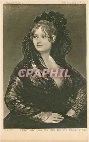 Cartes postales National Gallery Goya Dona Isabel Corbo de Porcel (1473)