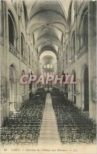 Cartes postales Caen Interieur de l'Abbaye aux Hommes