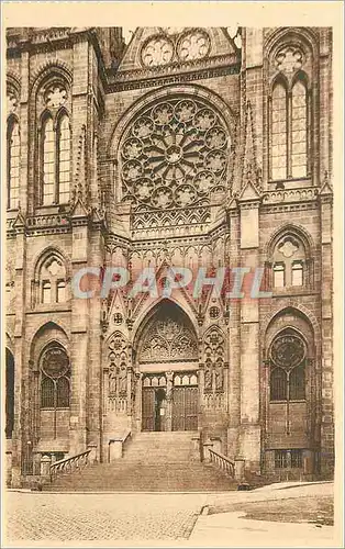 Cartes postales Clermont Ferrand la Cathedrale La Cathedrale Portail Occidental