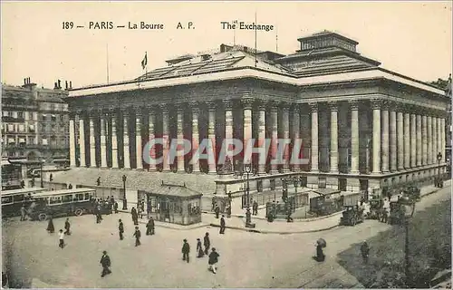 Ansichtskarte AK Paris La Bourse A P The Exchange