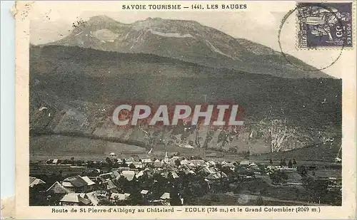 Ansichtskarte AK Savoie Tourisme Les Bauges Route de St Pierre d'Albigny au Chatelard