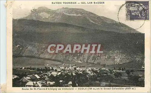 Cartes postales Savoie Tourisme Les Bauges Route de St Pierre d'Albigny au Chatelard