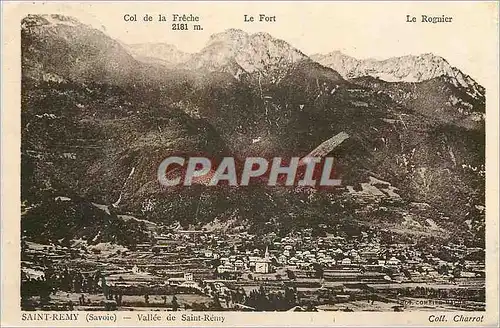 Cartes postales Saint Remy (Savoie) Vallee de Saint Remy