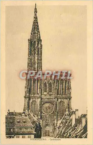 Cartes postales Strasbourg Cathedrale