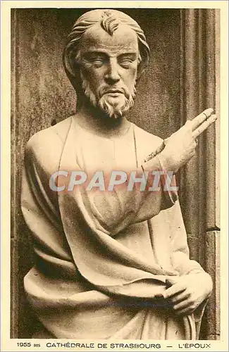 Cartes postales 1955 Bis Cathedrale de Strasbourg L'Epoux