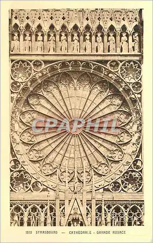 Cartes postales Strasbourg Cathedrale Grande Rosace