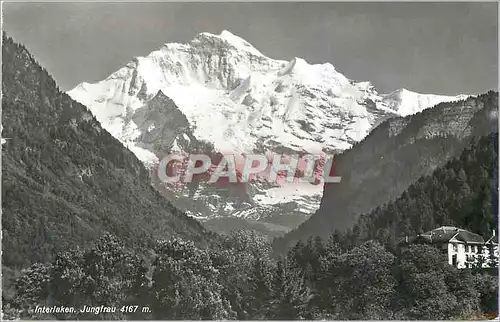 Cartes postales moderne Interlaken Jungfram 4167m