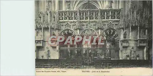 Cartes postales Troyes Jube de la Madeleine